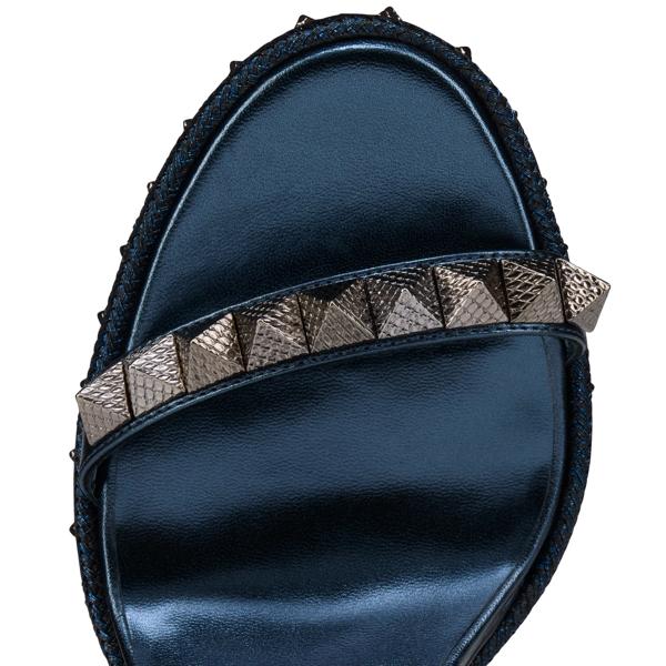 Christian Louboutin Pyra Clou Women Shoes | Color New_blue