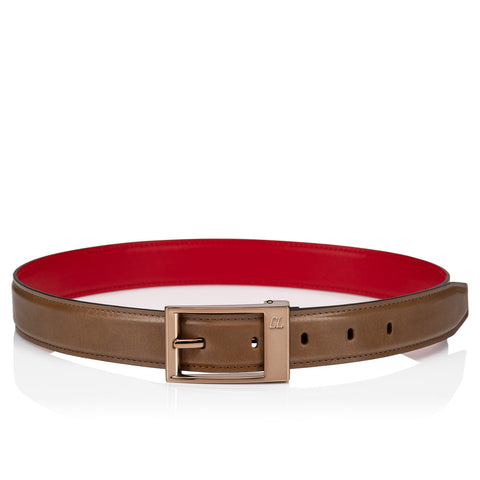 Christian Louboutin Bizbelt Men Belts | Color Brown